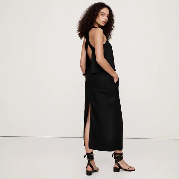 NWT Banana Republic Linen MIDI Skirt